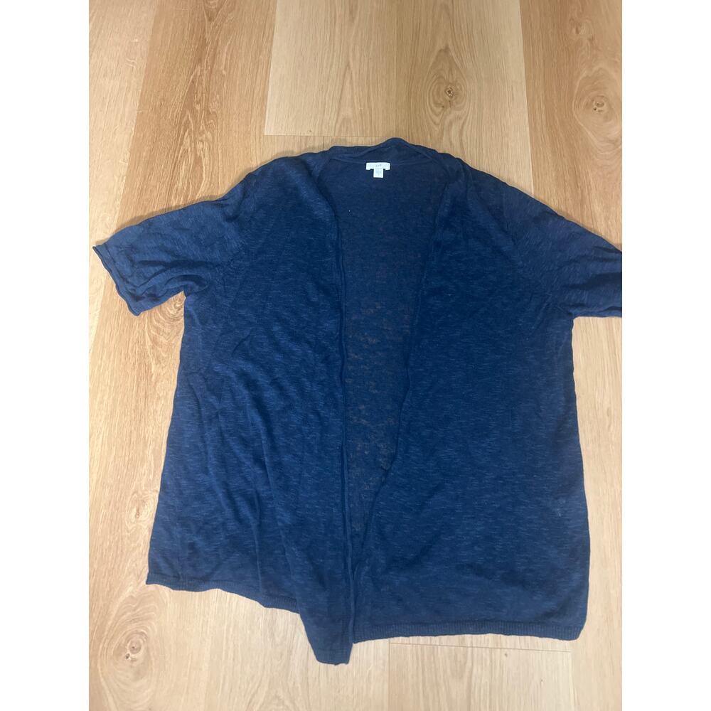 J. Jill Short Sleeve Open Front Cardigan sz XL